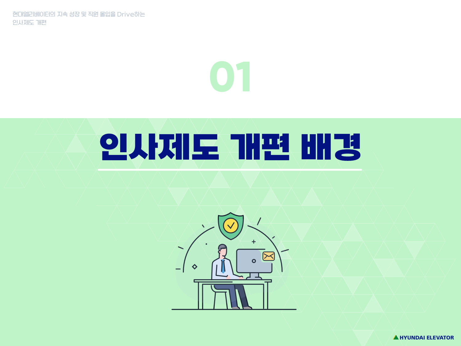 현대엘리베이터 인사제도 개편 PPT 02